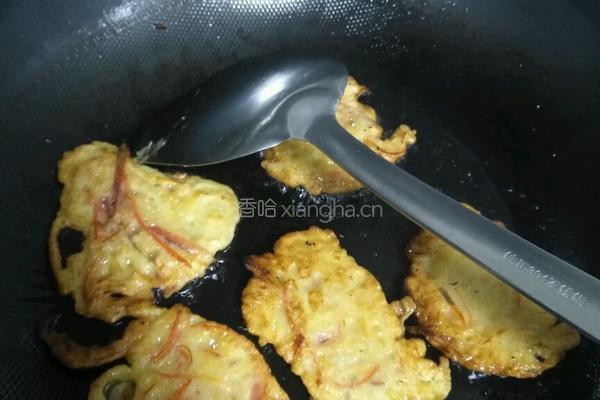 萝卜丝土豆鸡蛋煎饼的做法图解4