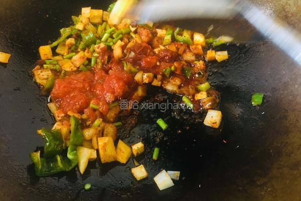 羊肉炒疙瘩的做法图解8