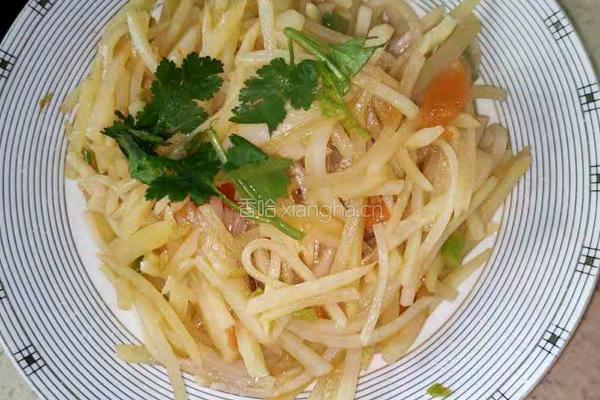 炝炒土豆丝的做法图解4