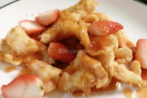 糖醋虾片的做法图解8