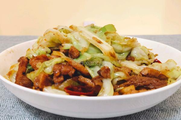 超下饭的包菜炒肉