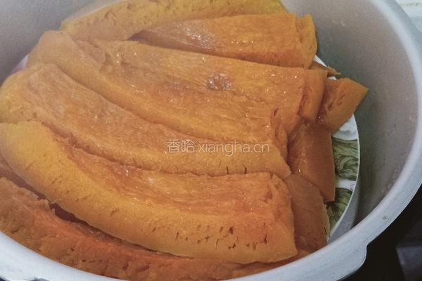 抗疫简餐蒸南瓜的做法图解6