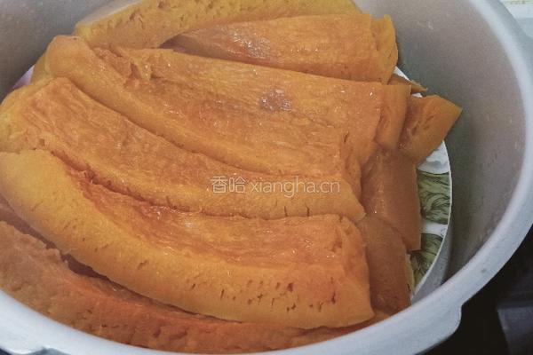抗疫简餐蒸南瓜的做法图解7