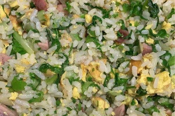 腊肉蛋炒饭的做法图解4