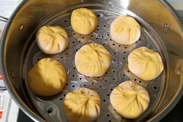 南瓜外婆菜包的做法图解13
