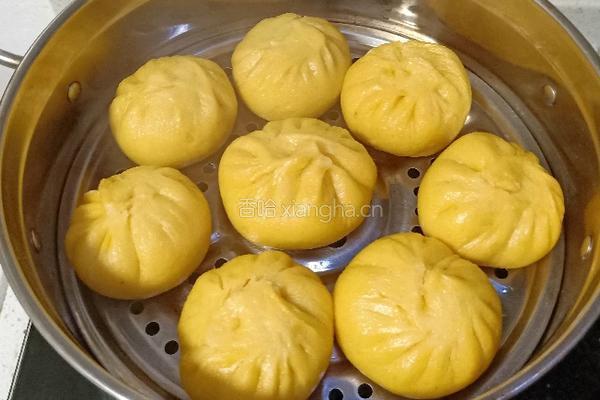 南瓜外婆菜包的做法图解14