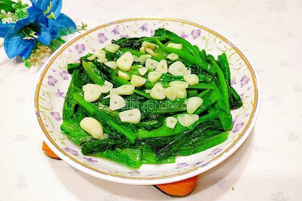 清炒油麦菜的做法图解14