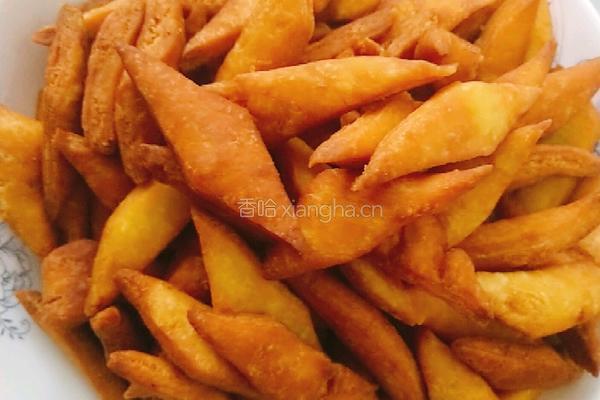 炸面果(休闲零食)的做法图解6
