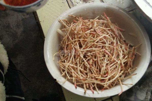 土味凉拌折耳根的做法图解4