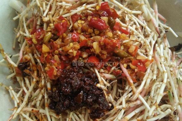 土味凉拌折耳根的做法图解5
