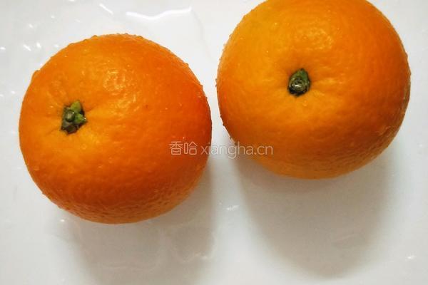 橘子布丁的做法图解1
