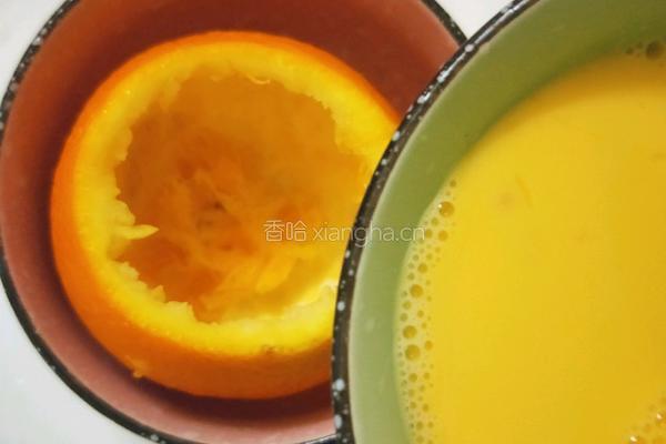 橘子布丁的做法图解8