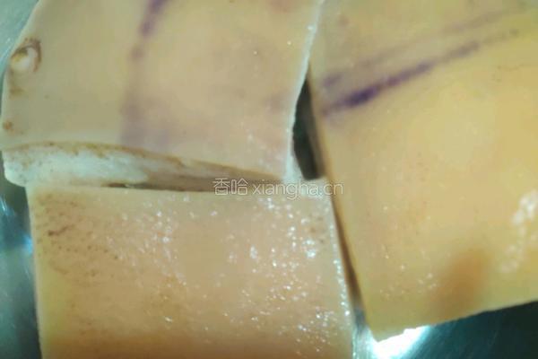 老盐菜烧白的做法图解1