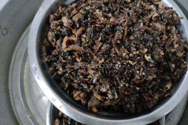 老盐菜烧白的做法图解5