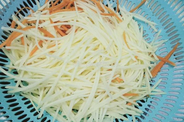 凉拌土豆丝的做法图解5