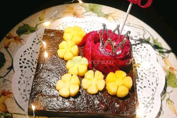 低脂豆腐布朗尼蛋糕的做法图解12