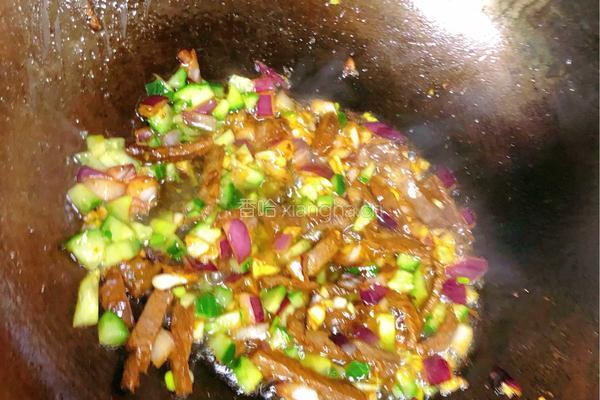 麻辣蒜香牛肉炒面～的做法图解6