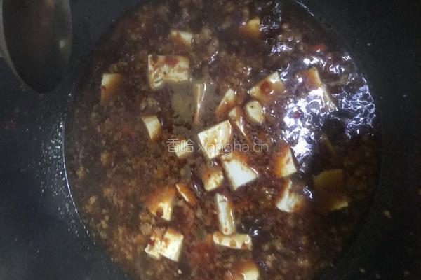 麻婆豆腐的做法图解6