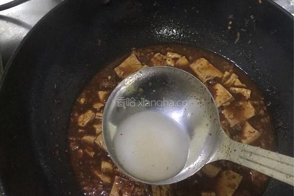 麻婆豆腐的做法图解7