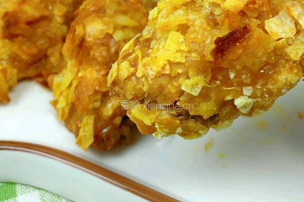 薯片金黄香香鸡翅的做法图解10