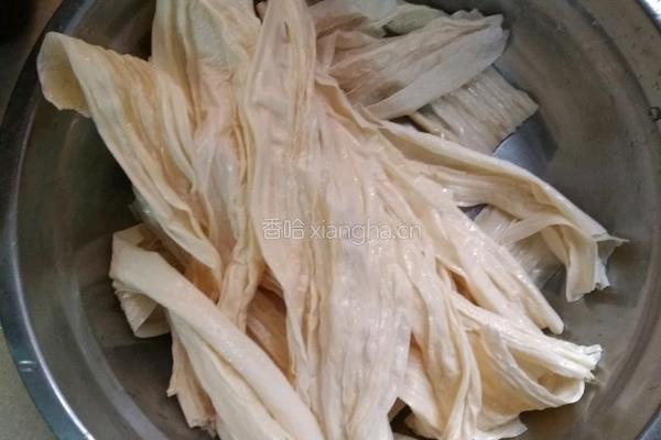 红烧素肉的做法图解1