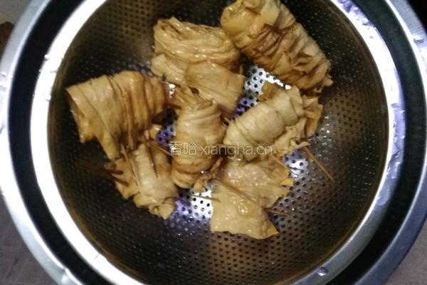 红烧素肉的做法图解4