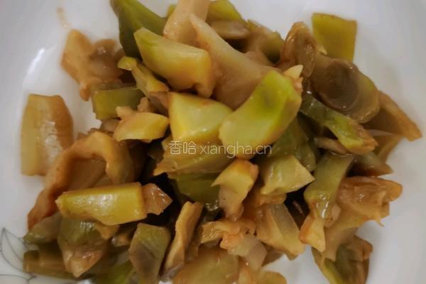 榨菜肉丝面的做法图解3