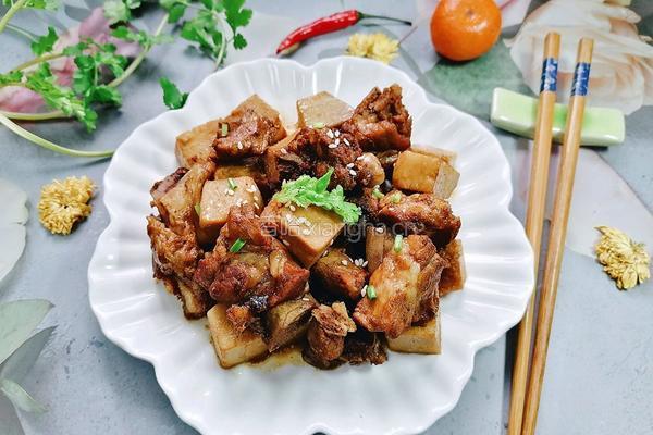 芋头炖排骨的做法图解12