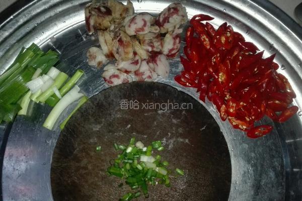 农家爆炒香肠的做法图解5