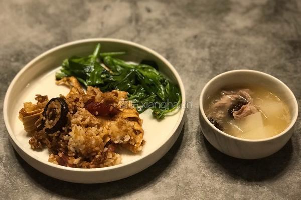 电饭锅煲仔饭的做法图解10