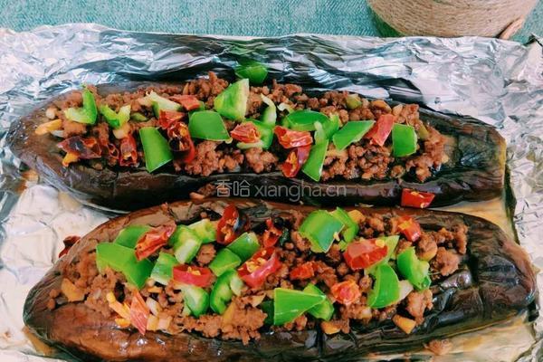 肉末烤茄子的做法图解6