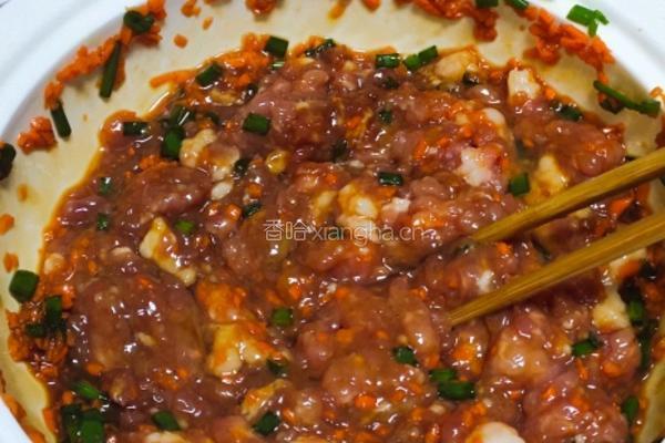 胡萝卜肉饺子的做法图解8
