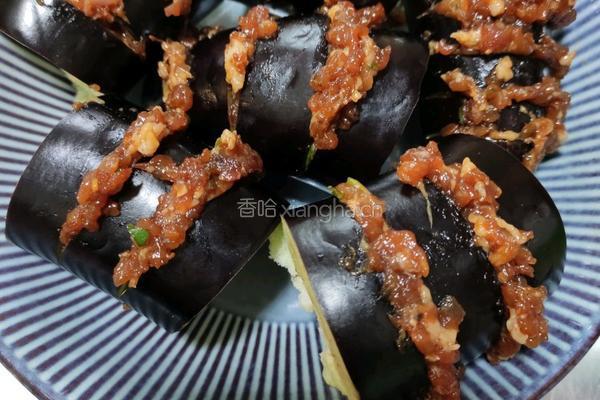 蒸茄盒的做法图解2