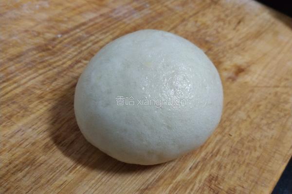 奶黄包的做法图解3