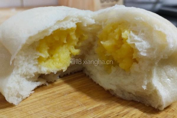 奶黄包的做法图解4