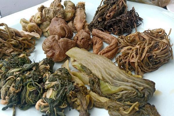油渣外婆菜的做法图解1