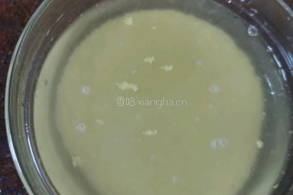 健脾暖胃的小米糕的做法图解1
