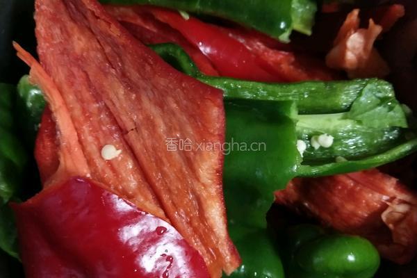 绝代双椒 豆豉煎椒 的做法图解1
