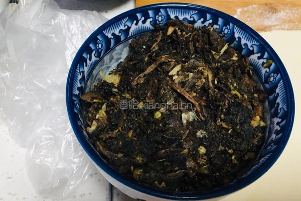 梅干菜饼的做法图解4