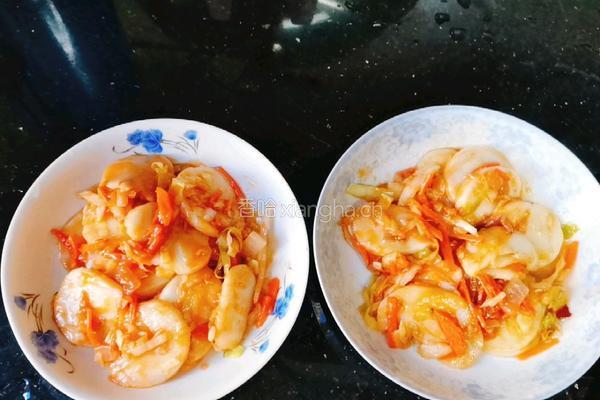 番茄汁年糕的做法图解6