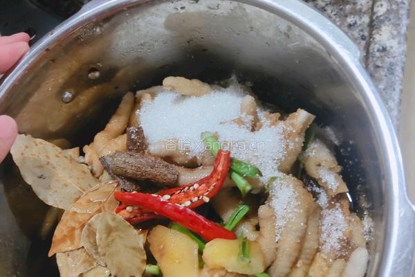 卤鸡爪的做法图解6