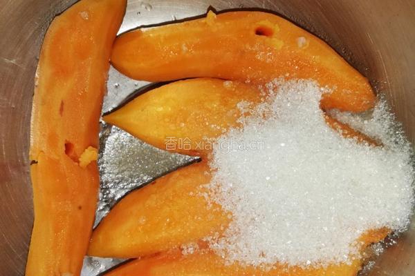 糯米蕃薯饼的做法图解1