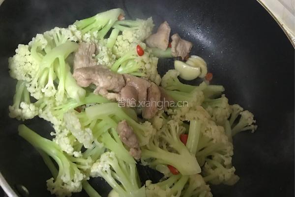 干煸菜花的做法图解6