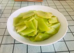 清炒莴笋