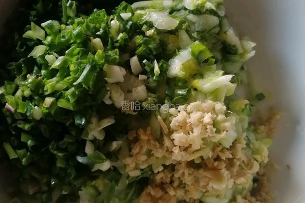 素白菜饺子馅的做法图解2