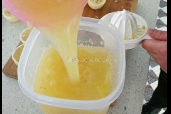 柠檬汁的做法图解5