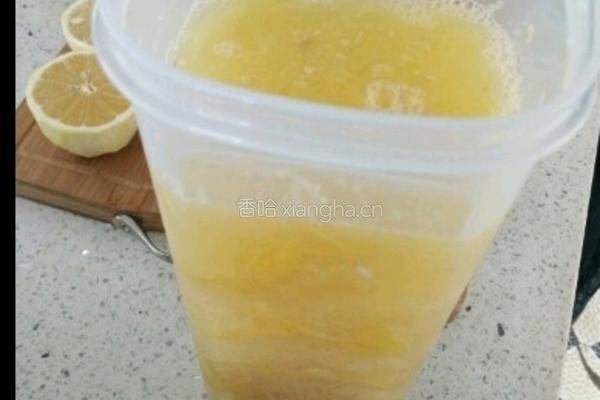 柠檬汁的做法图解4
