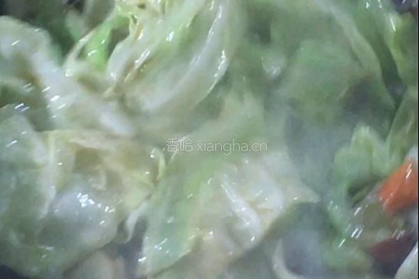 炝炒圆白菜（手撕包菜）的做法图解7