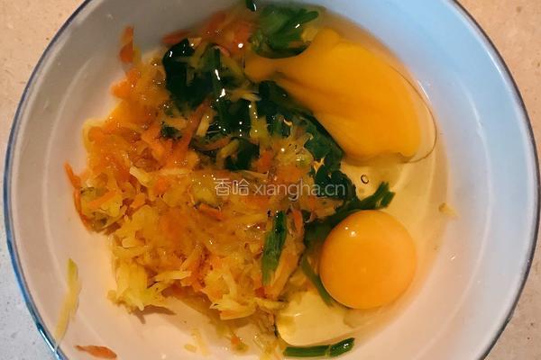 菠菜鸡蛋卷的做法图解4