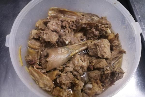 蒸酱腌无皮鸭的做法图解7